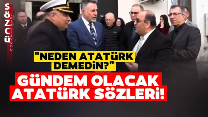 Belediye Başkanı Serdar Sandal ve Milli Eğitim Müdürü Arasında Atatürk Tartışması!