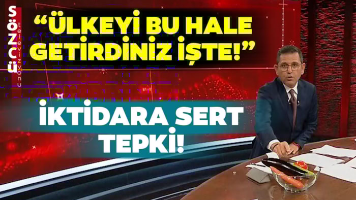 Fatih Portakal Sadece '6 Sebze' İle İktidarın İflas Eden Ekonomi Politikasını Anlattı!