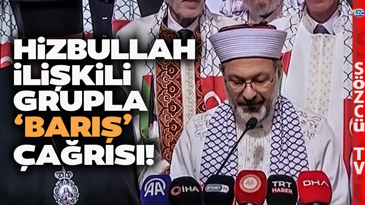 Ali Erbaş Hizbullah İlişkili Grupla Aynı Karede! Gaffar Okkan Emrini Veren İsim de O Grupta
