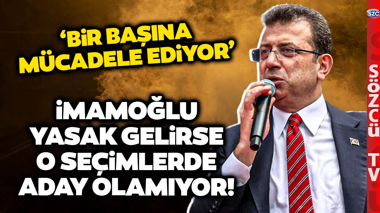 Altan Sancar'dan Gündemi Sarsacak Ekrem İmamoğlu ve CHP Sözleri! 'Siyasi Yasak Gelirse...'