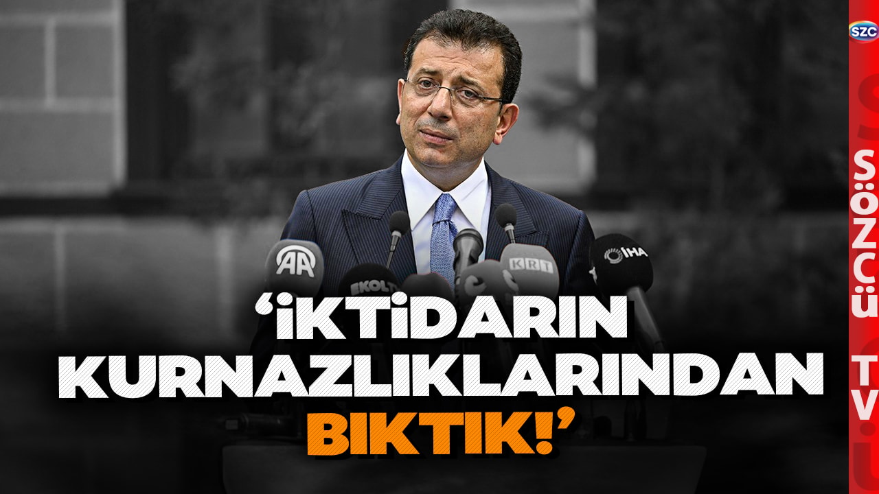 İmamoğlu'ndan Ahmet Özer Çıkışı! Erdoğan'ı Titretecek Sözler! 'İmralı Açılımı Yapan Akıl...'