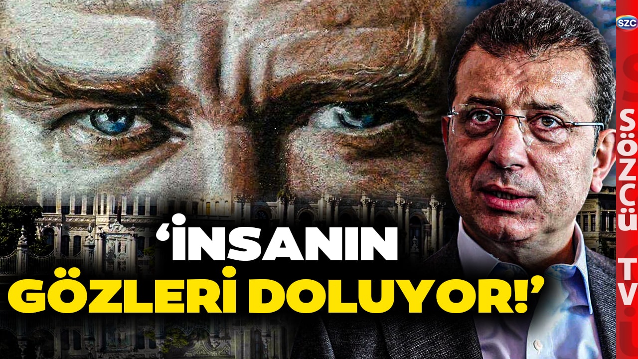 Ekrem İmamoğlu'ndan Duygulandıran 10 Kasım Konuşması! Atatürk'ü Böyle Andı...