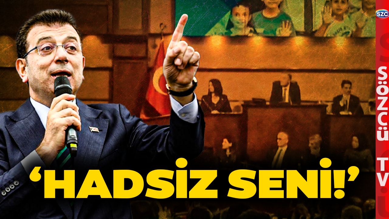 Ekrem İmamoğlu Sinirden Kürsüyü İnletti! 'Ağzını Kapatırlar' Dedi İBB Meclisi Karıştı