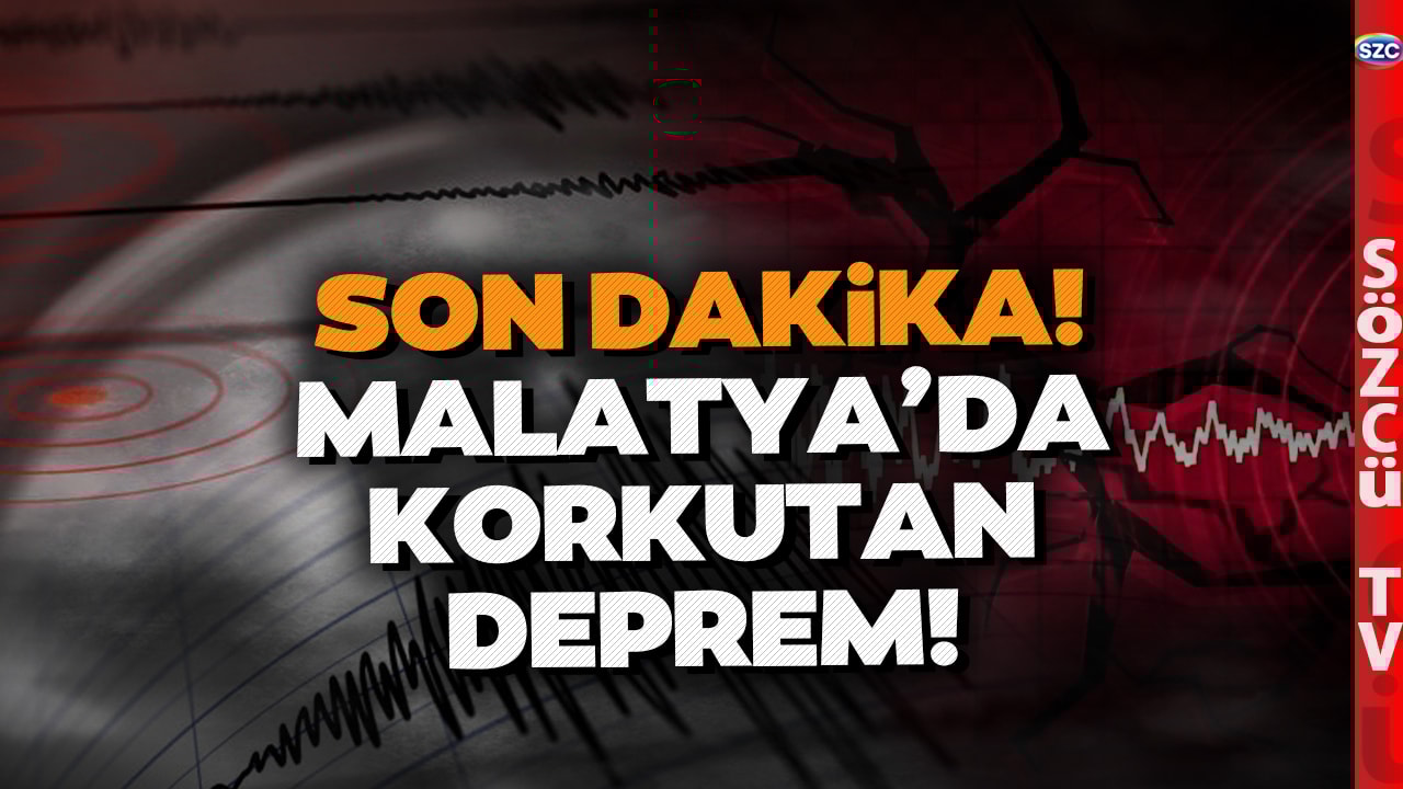 SON DAKİKA Malatya Doğanşehir'de Korkutan Deprem! Büyüklüğünü AFAD Duyurdu