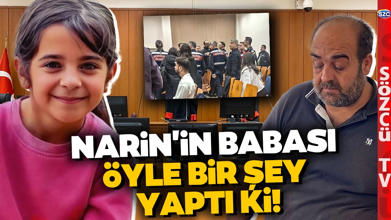 Narin Davasında Bu da Oldu! Mahkeme Başkanı Cübbesini Çıkardı 'Baba Olarak Soruyorum' Dedi! 