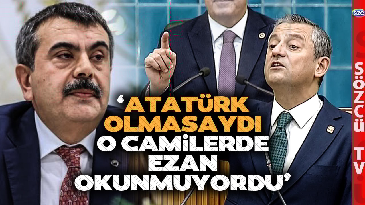 Özgür Özel'den Yusuf Tekin'e Zehir Zemberek Sözler! 'Atatürk'e Saldırmıştır'