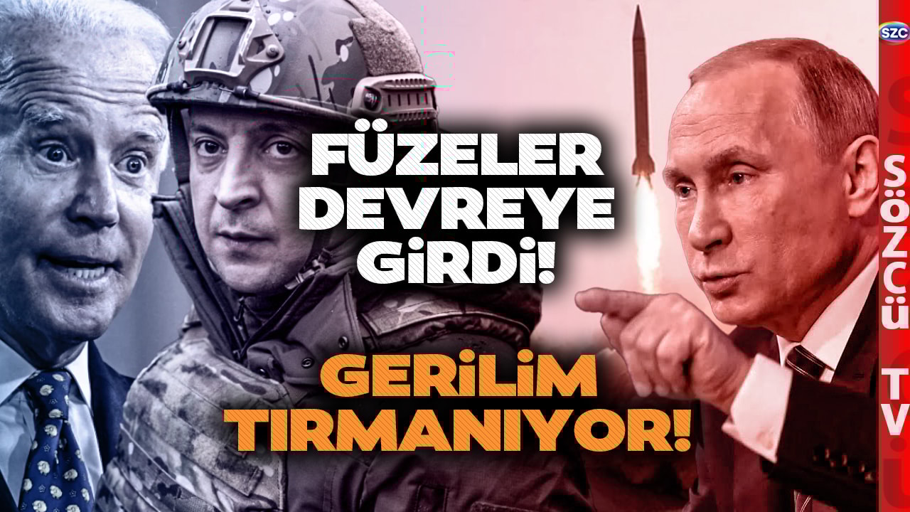 Putin O Füzeleri Devreye Soktu! ABD'yi Hedef Aldı! Rusya Ukrayna Savaşında Yeni Dönüm Noktası
