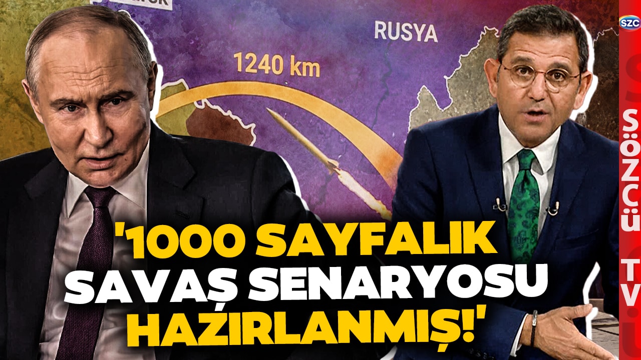 Rusya ve Putin Ukrayna'ya Sert Cevap Verdi! Fatih Portakal Haritada Tek Tek Anlattı! 