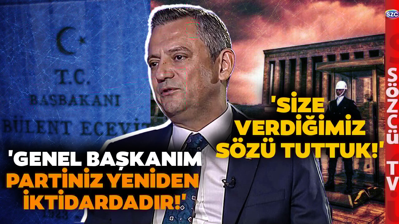 Özgür Özel En Büyük Hayalim Dedi Gözleri Doldu! Tüyleri Diken Diken Edecek Atatürk Sözleri 