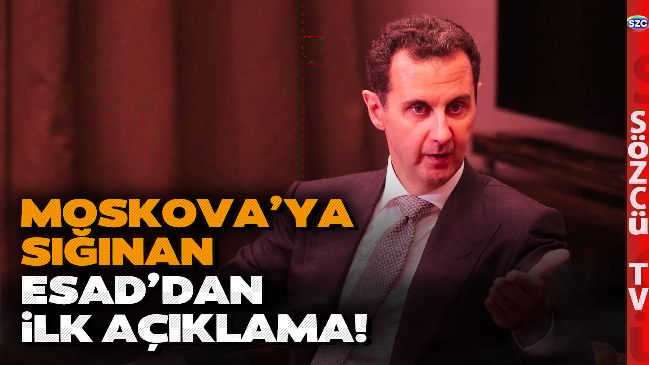 Suriye'den Rusya'ya Kaçmıştı! Esad'dan Günler Sonra İlk Açıklama