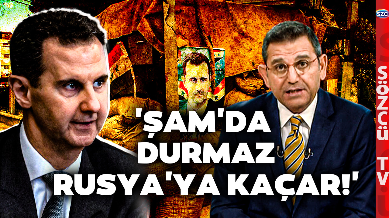 Esad Suriye'yi Tamamen Kaybedilir! Fatih Portakal Rusya'ya Kaçabilir Dedi! İran Detayı  