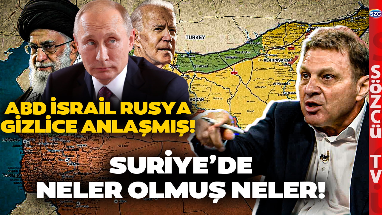 ABD İsrail Rusya Gizlice Anlaşmış! Bakın Suriye'de Aslında Neler Olmuş Neler! Türker Ertürk Anlattı