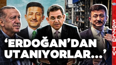 'BAĞIMSIZ ADAY MISINIZ' Hamza Dağ Afişe Erdoğan'ı Koymadı! Fatih Portakal'dan Sert Sözler