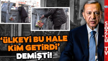 Ebru Baki ve İsmail Saymaz Çöpten Yiyecek Toplayan Vatandaşın Görüntüsüne İsyan Etti!