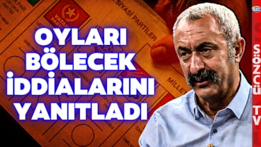 Fatih Mehmet Maçoğlu 'Oyları Bölecek' Eleştirilerini Böyle Yanıtladı! 'ALGIDIR'
