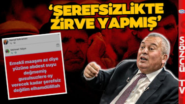 Cemal Enginyurt Emekliye Hakaret Eden AKP'li Kemal Kahraman'a Açtı Ağzını Yumdu Gözünü!