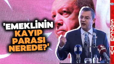 Özgür Özel'den Erdoğan'ı Terletecek Emekli Sorusu! 'Bu Para Kimin Cebinde'