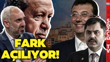 Bu Fark Erdoğan'ı Çok Sinirlendirecek! İsmail Saymaz Canlı Yayında İBB Seçim Anketini Paylaştı