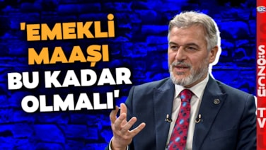 Yeniden Refah Adayı Mehmet Altınöz'den Emekli Maaşı Çıkışı! Rakam Verdi