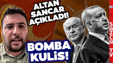 Altan Sancar'dan Çok Şaşıracağınız Devlet Bahçeli - Erdoğan Kulisi! MHP AKP'ye...
