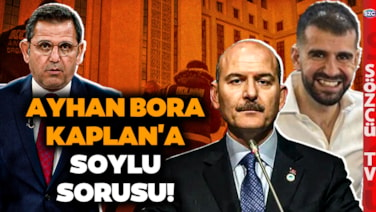 Ayhan Bora Kaplan'dan Herkesi Şaşırtan Süleyman Soylu Yanıtı! Fatih Portakal'dan Sert Eleştiri