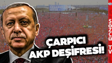 AKP'nin Seçim Başarısızlığına Dair Çarpıcı Deşifre! Yıllar İçinde İşte Böyle Erimiş!