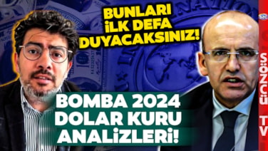 Oğuz Demir'den Daha Önce Duyulmamış 2024 Döviz Kuru Analizleri! Mehmet Şimşek ve IMF...