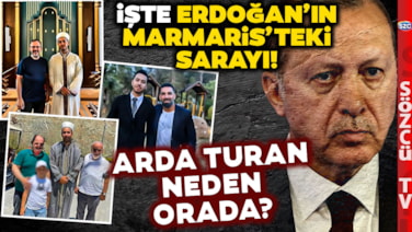 Erdoğan'ın Marmaris'teki Sarayından Fotoğraf! Ziyarete Kimler Gelmiş Kimler! Arda Turan...