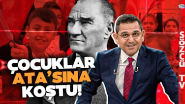 Türk Milleti Atatürk'e Koştu! Gözleriniz Yaşaracak! Çocuklar Akın Akın Büyük Ata'ya Gitti