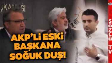 AKP'de Kazan Kaldırdılar! AKP'li Esnafın Makam Odası Sorusu Eski Başkanı Çılgına Çevirdi