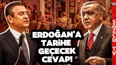 Özgür Özel'den Erdoğan'a Tarihe Geçecek Emekli Maaşı Cevabı! Gözler Erdoğan'a Çevrildi