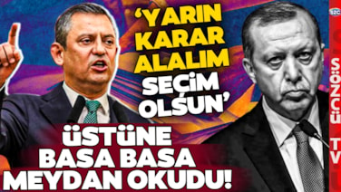 Özgür Özel Erdoğan'a Rest Çekti Erken Seçimin Ateşini Yaktı! Emekli Zammına İsyan Etti!