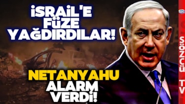 İsrail Füzelerle Vuruldu Ortalık Cehenneme Döndü! Alarm Verdiler! Her Yer Alev Alev