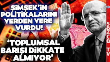Mehmet Şimşek'in Beceriksizliklerini Ekonomist Öner Günçavdı Anlattı! 'AYAĞINA KURŞUN SIKTI'