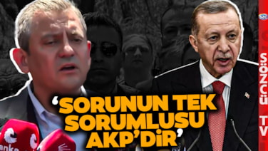 Erdoğan Kayseri Olayında Muhalefeti Suçladı! Özgür Özel'den Tarihi Yanıt! 'SORUMLUSU SENSİN'