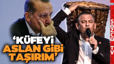 Özgür Özel Sırtına Küfeyi Aldı Erdoğan'a İsyan Etti! 'Milletin Sırtına Yüksün'