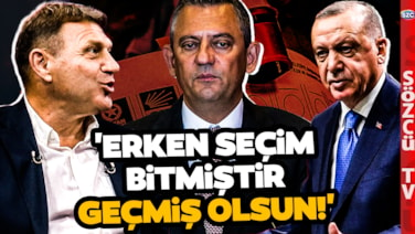 Erdoğan'ın Planı Meğer Buymuş! Türker Ertürk'ten Erken Seçim Sözleri! 'Muhalefet Tuzağa Düştü'