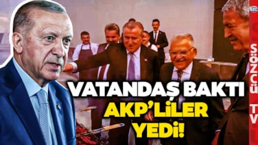 Gör Bunları Erdoğan! AKP'liler Mangal Yellerken Vatandaş Kokusuyla Yetindi! Ne Hale Geldik