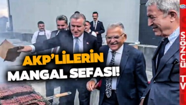 Aç Halkın Tok Vekilleri! Osman Aşkın Bak'ın Ve Hulusi Akar'ın Sucuk Ziyafeti Tepki Topladı!