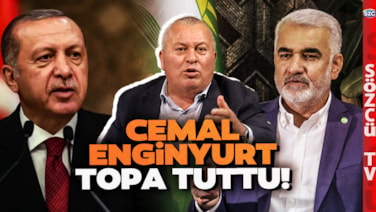 Cemal Enginyurt'u Hiç Böyle Görmediniz! Zekeriya Yapıcıoğlu ve Erdoğan'a Zehir Zemberek Sözler