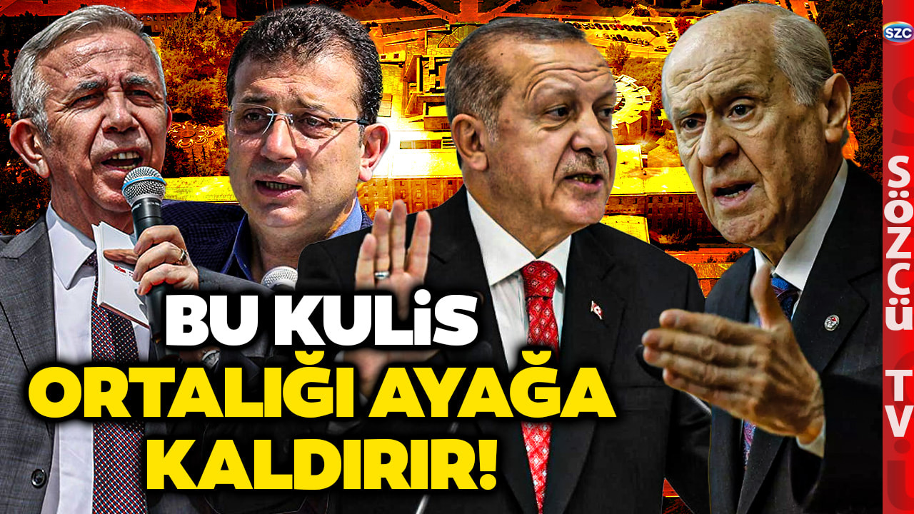 Ankara Barut Fıçısı! Mansur Yavaş İmamoğlu Erdoğan Bahçeli... Bu Kulis Siyaseti Sallar