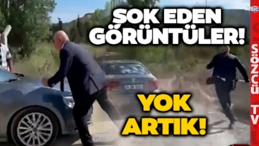 Polis Arabası CHP'li Vekil Mahmut Tanal'ın Üzerine Sürdü! Gözlerinize İnanamayacaksınız