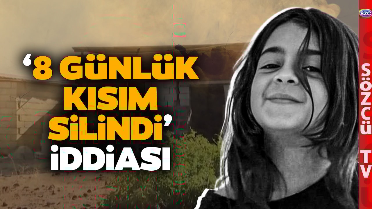 Narin'in Öldüğü Gün Köyde İkamet Etmeyenler Köye Gelmiş! Okul Görüntüleriyle Oynandı İddiası