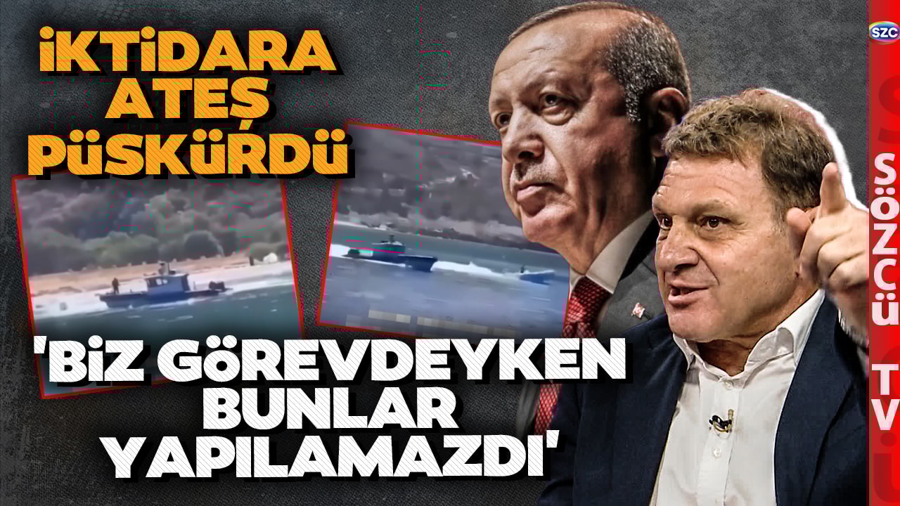 Yunan Botları Sahillerimizde Cirit Atıyor! Türker Ertürk 'Tam Bir İhanet' Dedi Krizi Anlattı