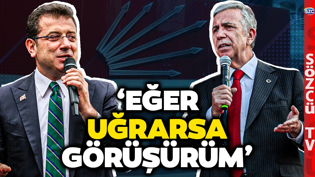 Mansur Yavaş 'Eğer Uğrarsa Görüşürüm' Dedi Bu Sefer Ekrem İmamoğlu ile Buluşmadılar!