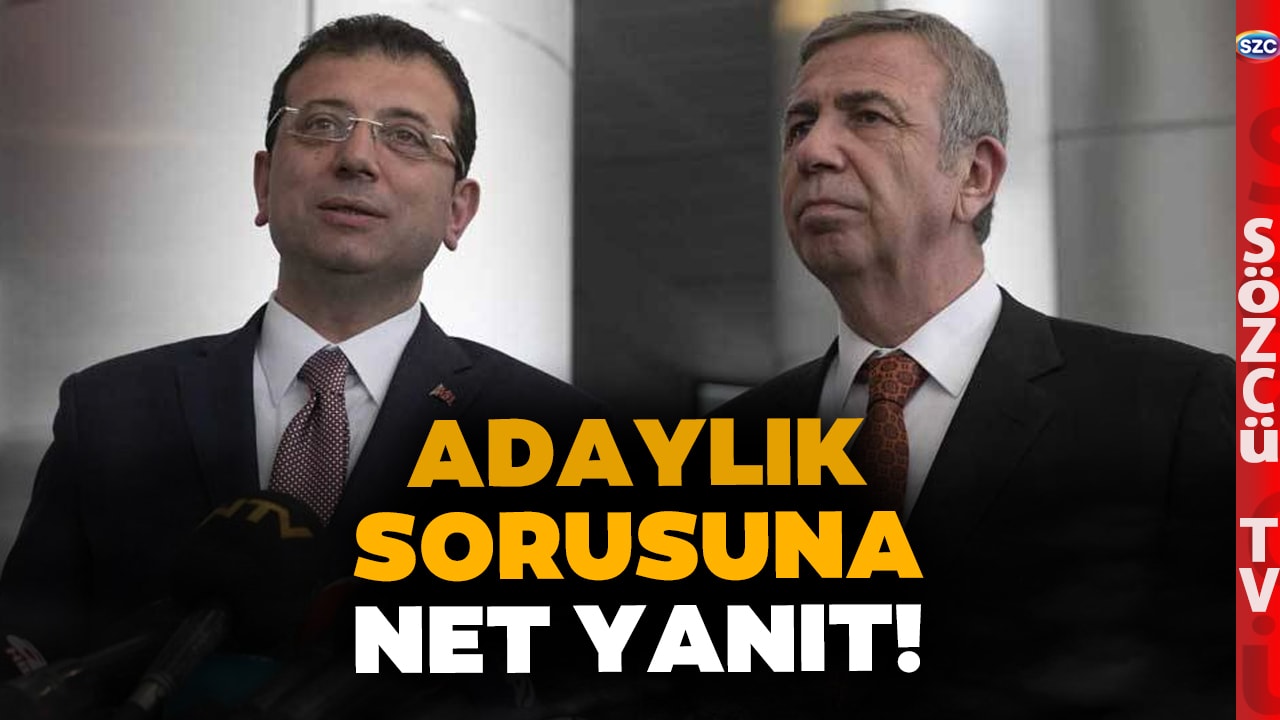 İmamoğlu'ndan Adaylık Sorusuna Net Yanıt! Gözler Özgür Özel'e Çevrildi