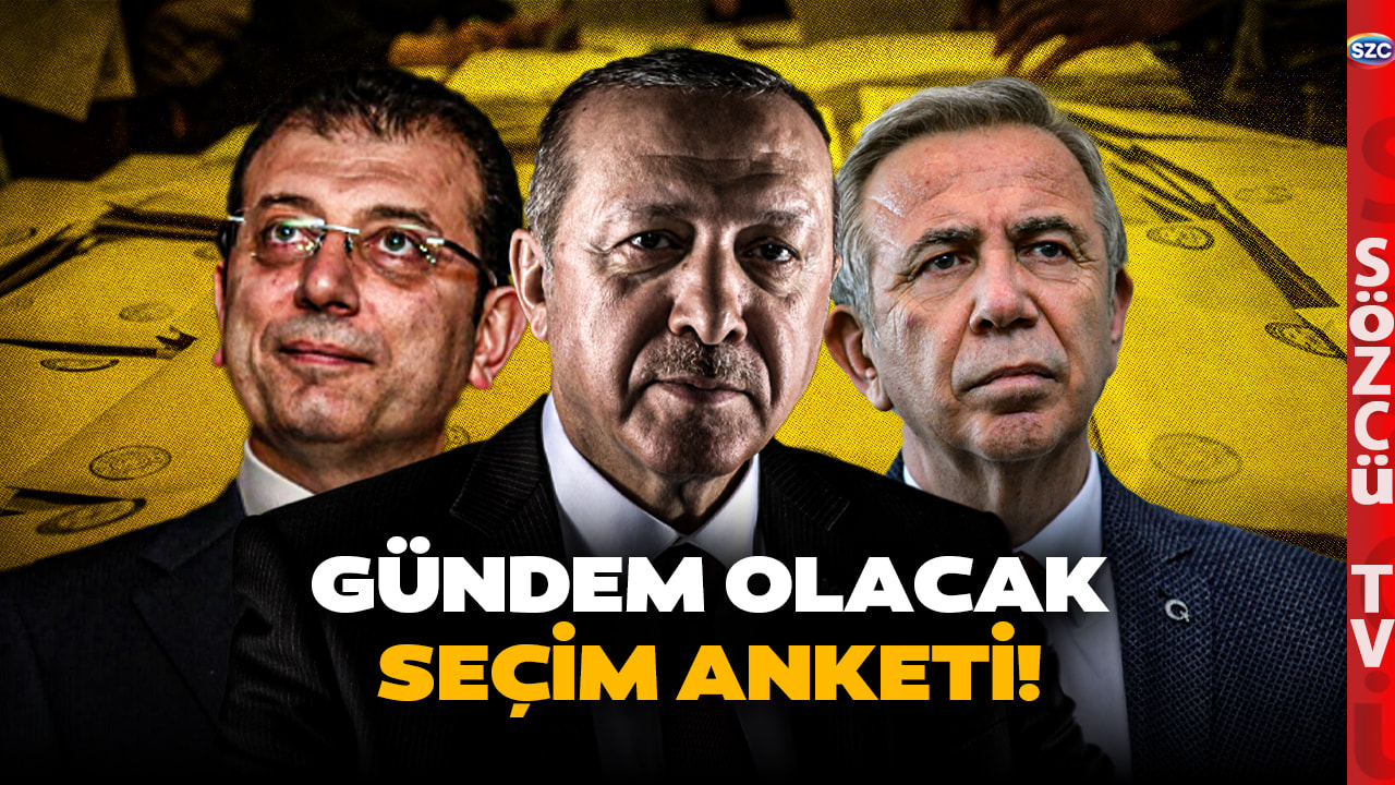 Erdoğan Ekrem İmamoğlu Mansur Yavaş Aynı Anda Aday Olursa... Gündem Olacak Anket!
