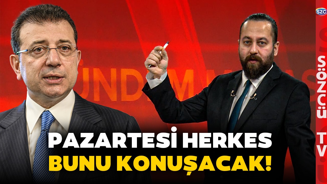 Can Coşkun'dan Gündem Olacak Ekrem İmamoğlu Kulisi! Pazartesi Günü Herkes Bunu Konuşacak