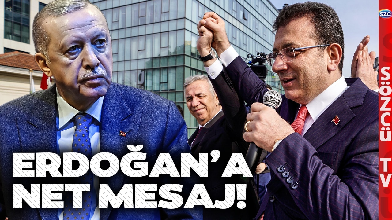 Erdoğan'ı Korkutan Kare Çağlayan Adliyesi Önünden Geldi! Ekrem İmamoğlu Mansur Yavaş...