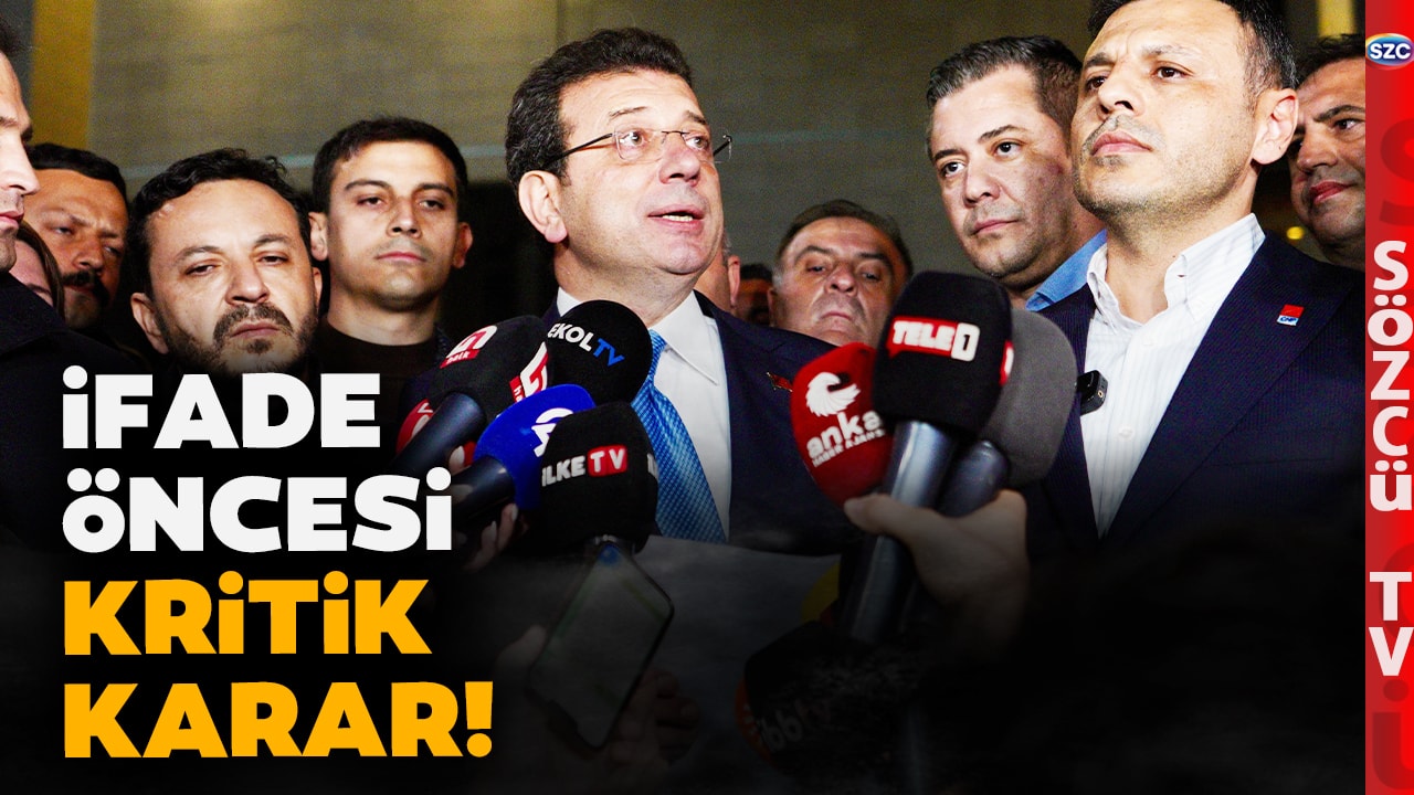 Ekrem İmamoğlu Soruşturmasında İfade Öncesi Sıcak Gelişme! Görevli Savcı Değişti 